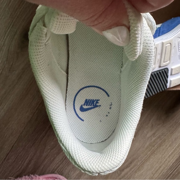 Green and Royal Air Max Nikes - Picture 8 of 11